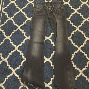 Hudson black gray jeans
